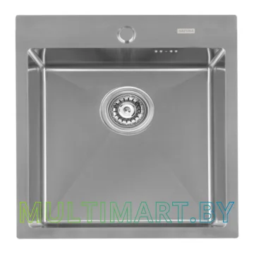 Кухонная мойка ARFEKA AF 500x505 Satin картинка 2